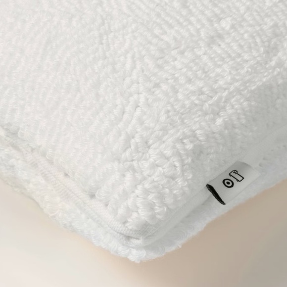 14"x14" Textured Sheep Square Toss Pillow Cream - Woolrich - Picture 4 of 4